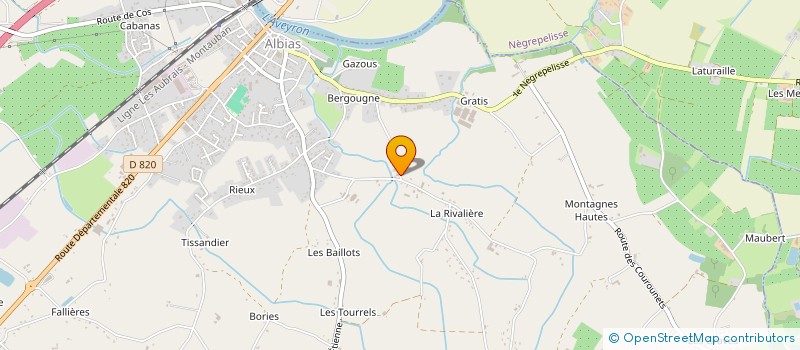 localisation de l'entreprise MONSIEUR NICOLAS MIRC à ALBIAS