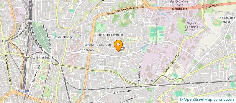 localisation de l'entreprise MONSIEUR NICOLAS MIRE à ORLEANS