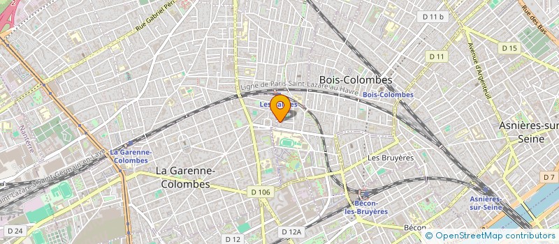 localisation de l'entreprise MONSIEUR NICOLAS MITCHELL à BOIS-COLOMBES