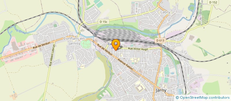 localisation de l'entreprise MONSIEUR NICOLAS MODESTO  JARNY