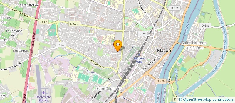 localisation de l'entreprise MONSIEUR NICOLAS MOEZ à MACON