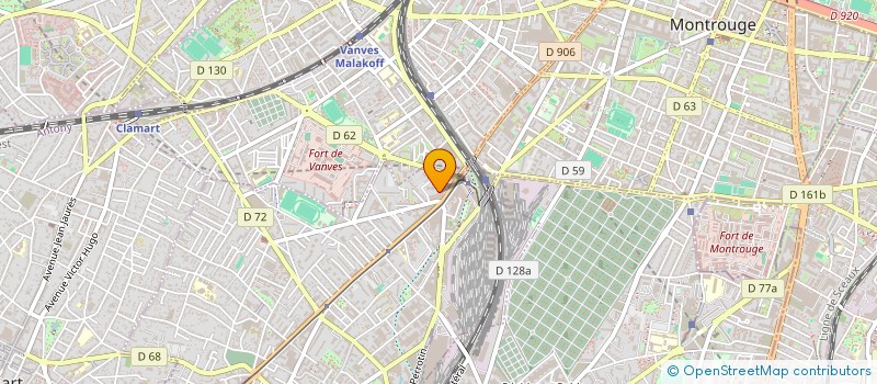 localisation de l'entreprise MONSIEUR NICOLAS MOHAMED LUIG BECHIR à CHATILLON