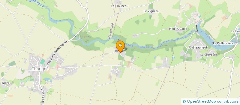 localisation de l'entreprise MONSIEUR NICOLAS MOINEREAU  AIGONDIGNE