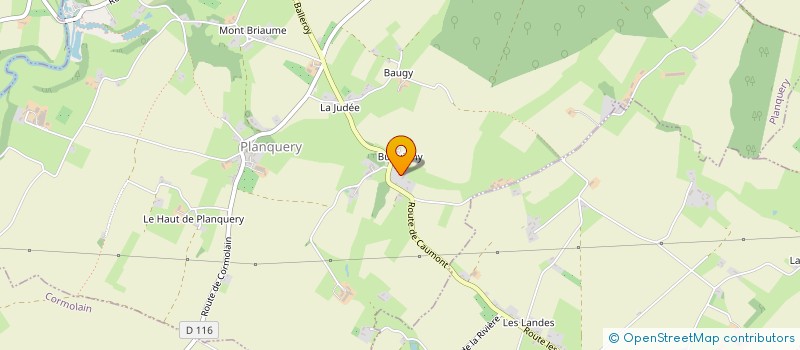 localisation de l'entreprise MONSIEUR NICOLAS MOISSON  PLANQUERY