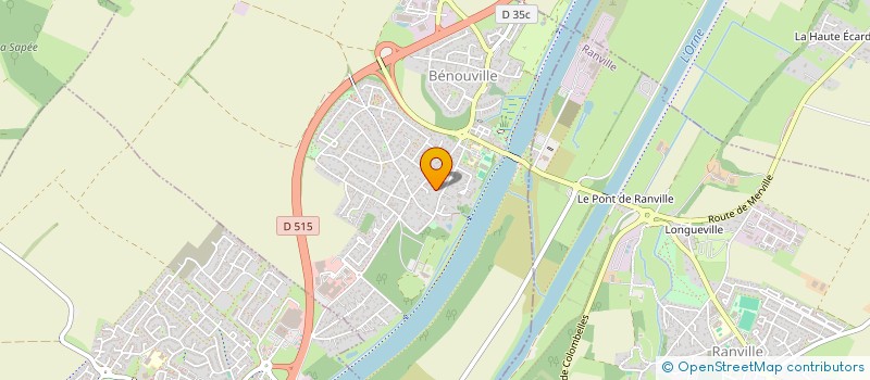 localisation de l'entreprise MONSIEUR NICOLAS MOITIE  BENOUVILLE