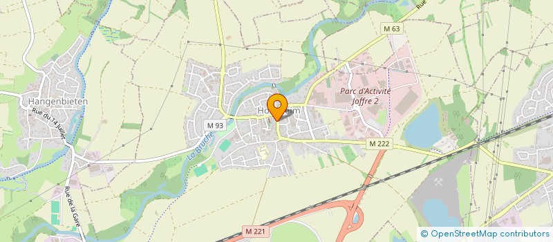 localisation de l'entreprise MONSIEUR NICOLAS MOLARD  HOLTZHEIM