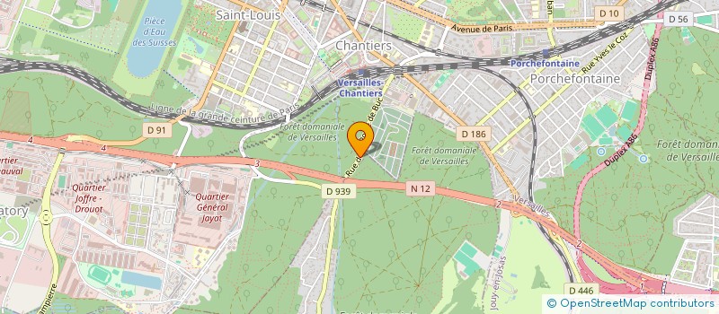 localisation de l'entreprise MONSIEUR NICOLAS MOLINA à VERSAILLES