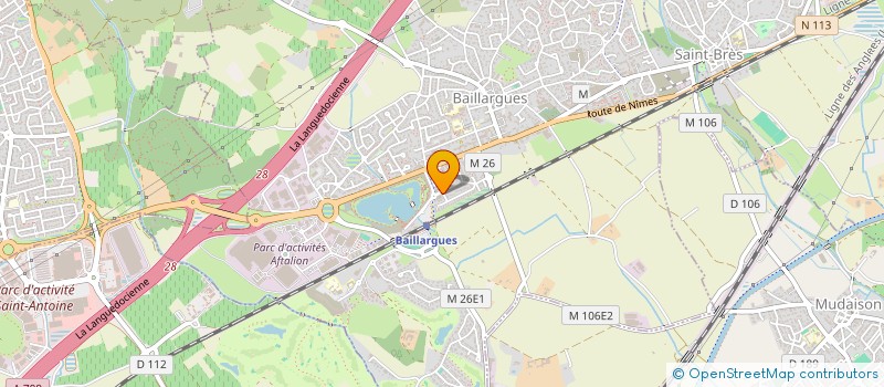 localisation de l'entreprise MONSIEUR NICOLAS MOLINES à BAILLARGUES