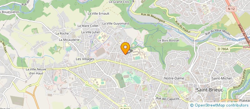 localisation de l'entreprise MONSIEUR NICOLAS MONCAN à SAINT-BRIEUC