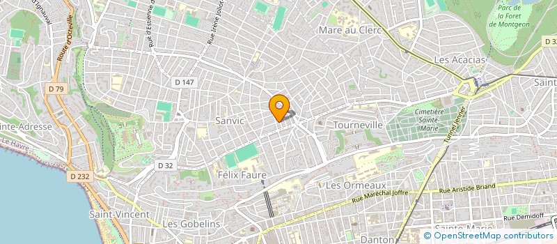 localisation de l'entreprise MONSIEUR NICOLAS MONCHATRE à LE HAVRE