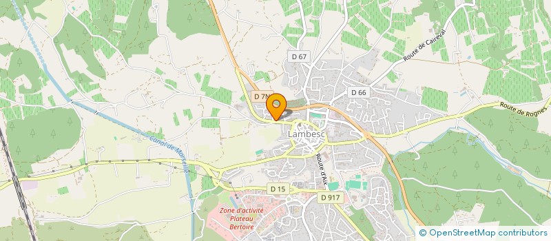 localisation de l'entreprise MONSIEUR NICOLAS MONELLO à LAMBESC