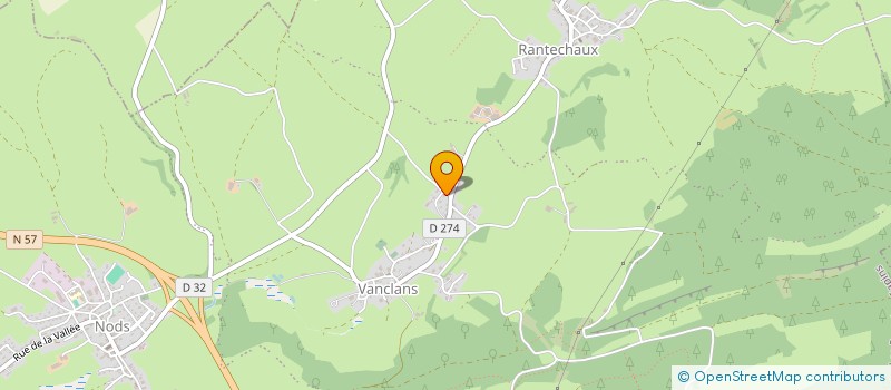 localisation de l'entreprise MONSIEUR NICOLAS MONGE-ROFFARELLO  LES PREMIERS SAPINS