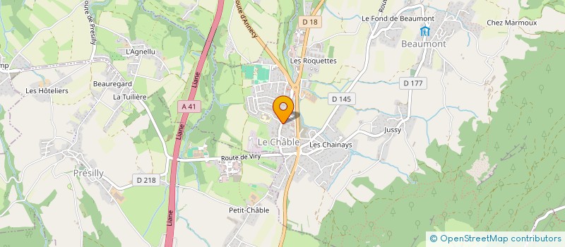 localisation de l'entreprise MONSIEUR NICOLAS MONTANDON  SAINT-JULIEN-EN-GENEVOIS