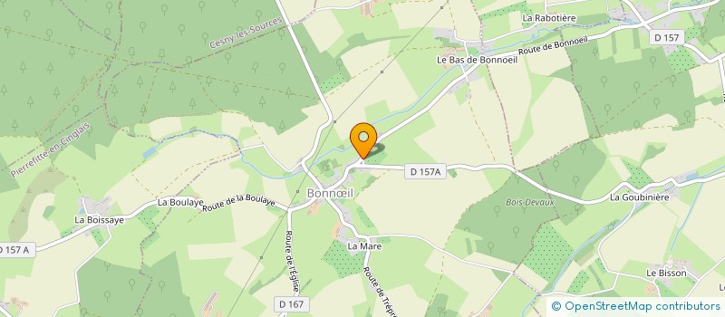 localisation de l'entreprise MONSIEUR NICOLAS MONTEILS  BONNIL