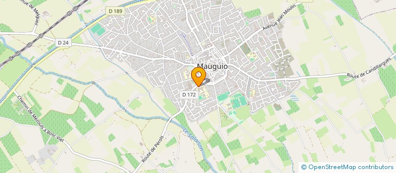 localisation de l'entreprise MONSIEUR NICOLAS MONTEIRO ESTEVES  MAUGUIO