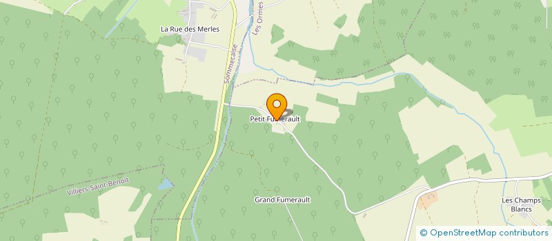 localisation de l'entreprise MONSIEUR NICOLAS MOREAU  LE VAL D'OCRE