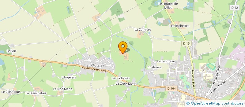 localisation de l'entreprise MONSIEUR NICOLAS MOREAU à BLAIN