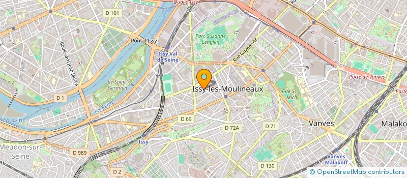 localisation de l'entreprise MONSIEUR NICOLAS MOREAU à ISSY-LES-MOULINEAUX