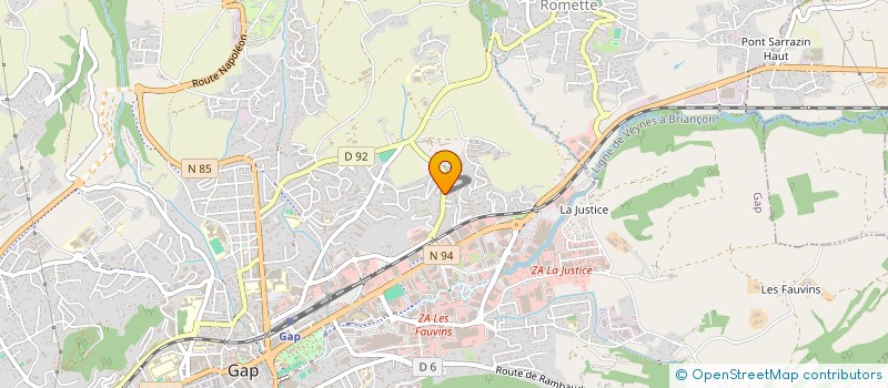 localisation de l'entreprise MONSIEUR NICOLAS MOREAU  GAP