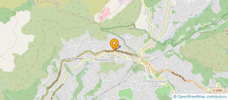 localisation de l'entreprise MONSIEUR NICOLAS MOREAUX à GRASSE