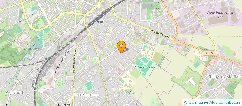 localisation de l'entreprise MONSIEUR NICOLAS MOREL à ARRAS