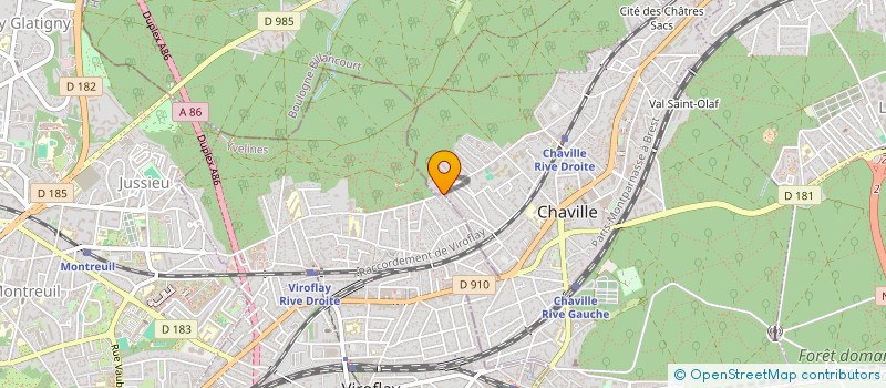 localisation de l'entreprise MONSIEUR NICOLAS MOREL  SAINT-GERMAIN-EN-LAYE