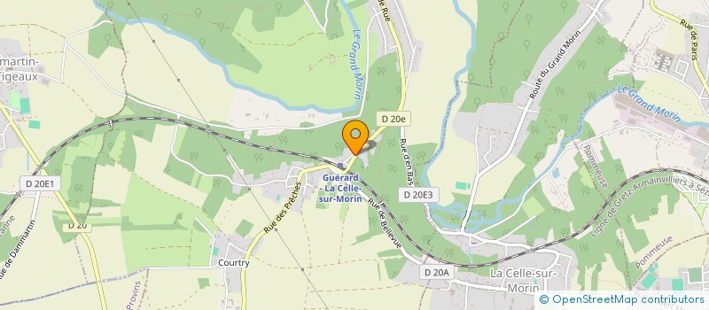 localisation de l'entreprise MONSIEUR NICOLAS MORELLO  GUERARD