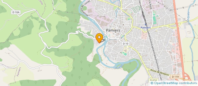 localisation de l'entreprise MONSIEUR NICOLAS MORENO à PAMIERS