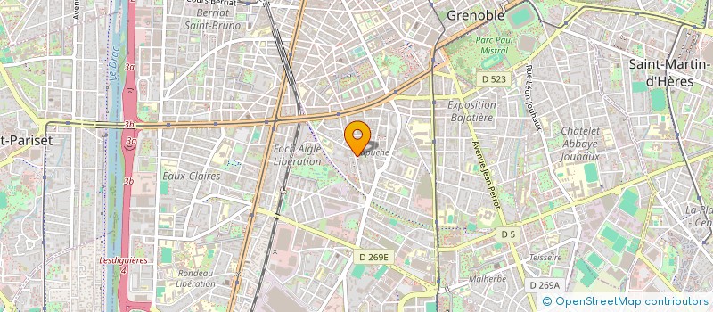 localisation de l'entreprise MONSIEUR NICOLAS MORENO à GRENOBLE