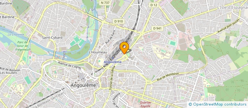 localisation de l'entreprise MONSIEUR NICOLAS MORENO PINTO à ANGOULEME