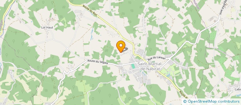 localisation de l'entreprise MONSIEUR NICOLAS MORGANTINI  SAINT-MARTIAL-DE-NABIRAT