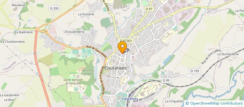 localisation de l'entreprise MONSIEUR NICOLAS MORIN à COUTANCES