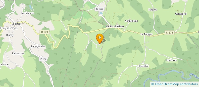 localisation de l'entreprise MONSIEUR NICOLAS MORIN  FRAYSSINHES