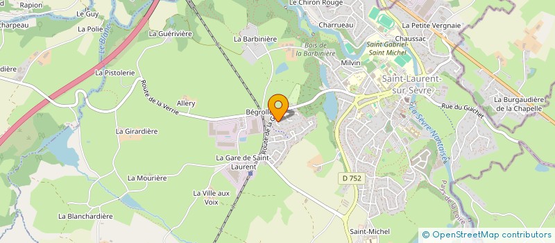 localisation de l'entreprise MONSIEUR NICOLAS MORIN  SEVREMONT