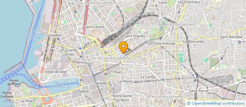 localisation de l'entreprise MONSIEUR NICOLAS MORISSE CHEVALLIER à MARSEILLE