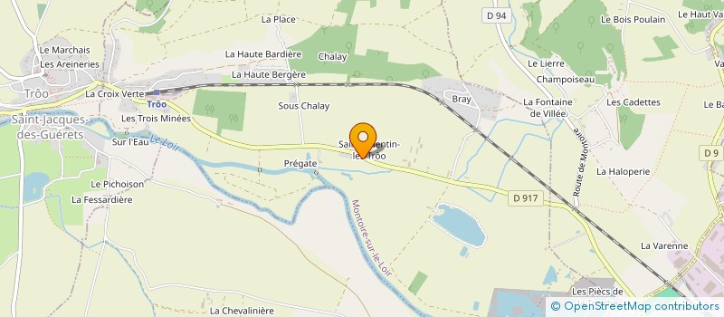 localisation de l'entreprise MONSIEUR NICOLAS MORLE à MONTOIRE-SUR-LE-LOIR