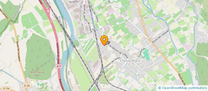 localisation de l'entreprise MONSIEUR NICOLAS MOSCHETTI  CHEVAL-BLANC