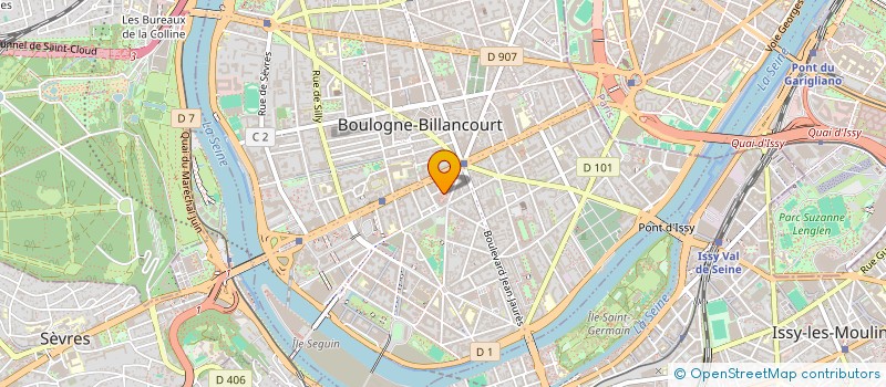 localisation de l'entreprise MONSIEUR NICOLAS MOSNIER-THOUMAS à BOULOGNE-BILLANCOURT