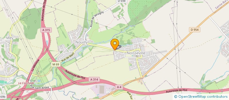 localisation de l'entreprise MONSIEUR NICOLAS MOTHIRON  NOISSEVILLE