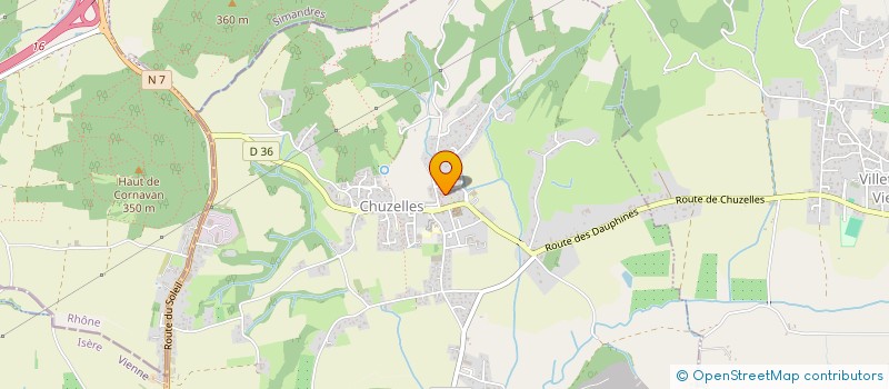 localisation de l'entreprise MONSIEUR NICOLAS MOTTET  SATOLAS-ET-BONCE