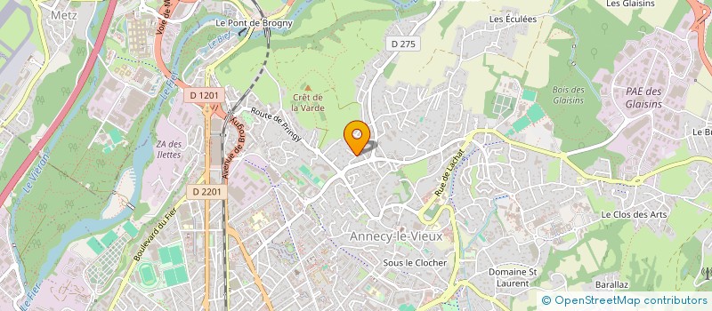 localisation de l'entreprise MONSIEUR NICOLAS MOUCHET à ANNECY