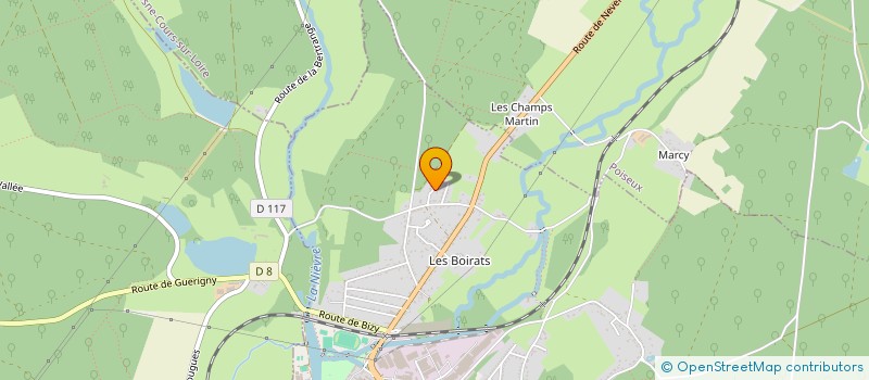 localisation de l'entreprise MONSIEUR NICOLAS MOUFFLET à GUERIGNY