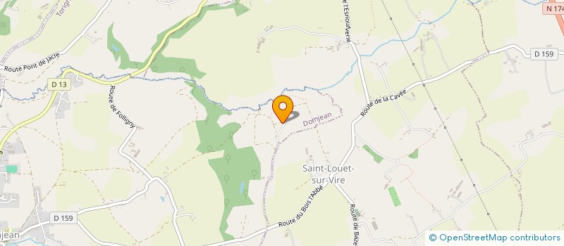 localisation de l'entreprise MONSIEUR NICOLAS MOUKABBAA  DOMJEAN