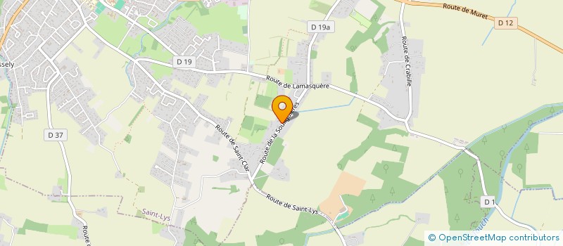 localisation de l'entreprise MONSIEUR NICOLAS MOULET  SAINT-LYS