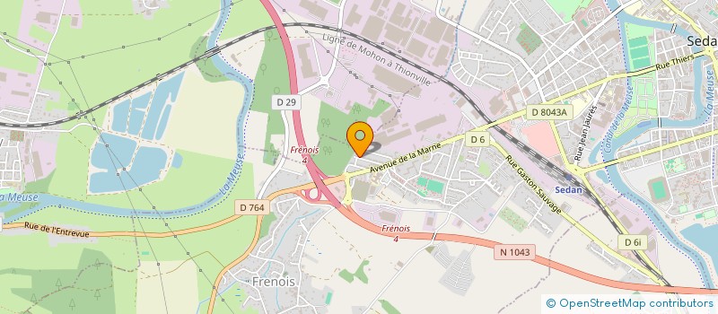 localisation de l'entreprise MONSIEUR NICOLAS MOULIN à SEDAN