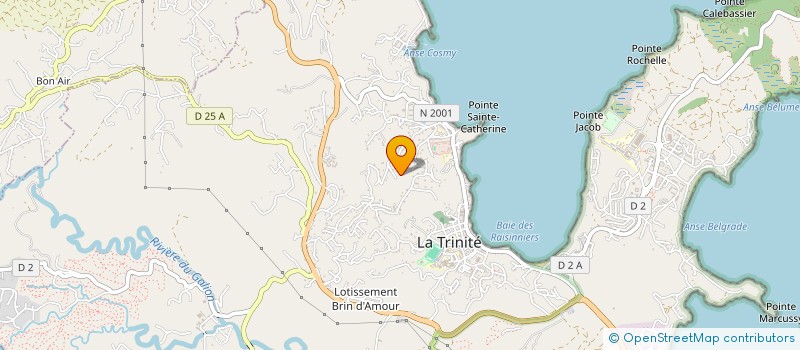 localisation de l'entreprise MONSIEUR NICOLAS MOUTAMA à TRINITE