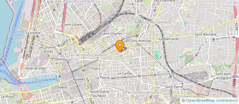 localisation de l'entreprise MONSIEUR NICOLAS MOYSAN à MARSEILLE