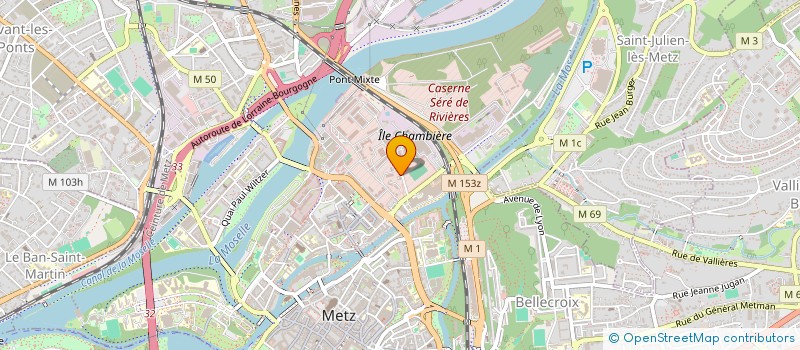 localisation de l'entreprise MONSIEUR NICOLAS MPALA  METZ