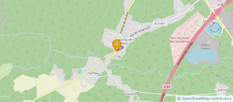 localisation de l'entreprise MONSIEUR NICOLAS MRIGOT  MIOS