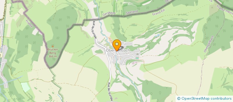 localisation de l'entreprise MONSIEUR NICOLAS MULLER  OBERGAILBACH